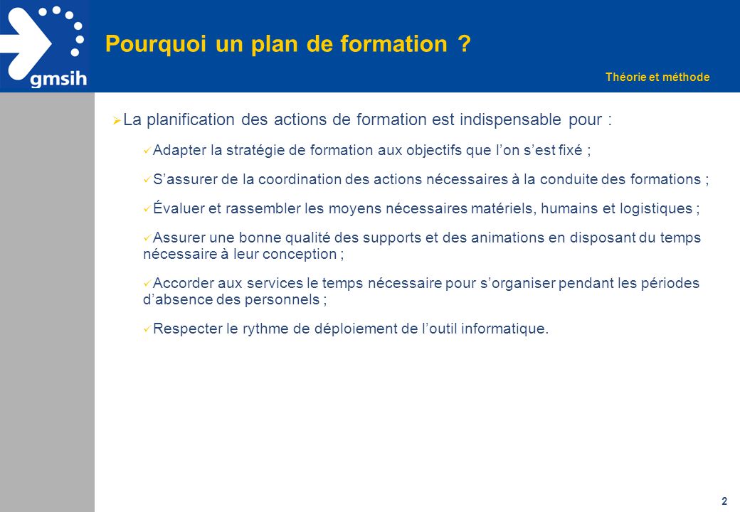 Exemple de plan de formation ppt video online télécharger